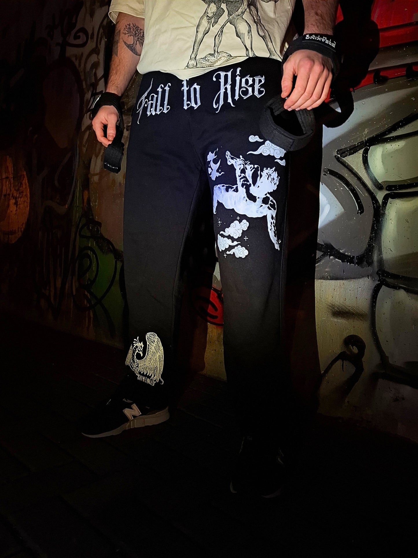 Gym Joggers - Fall To Rise