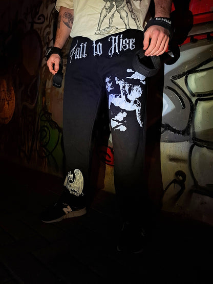 Gym Joggers - Fall To Rise